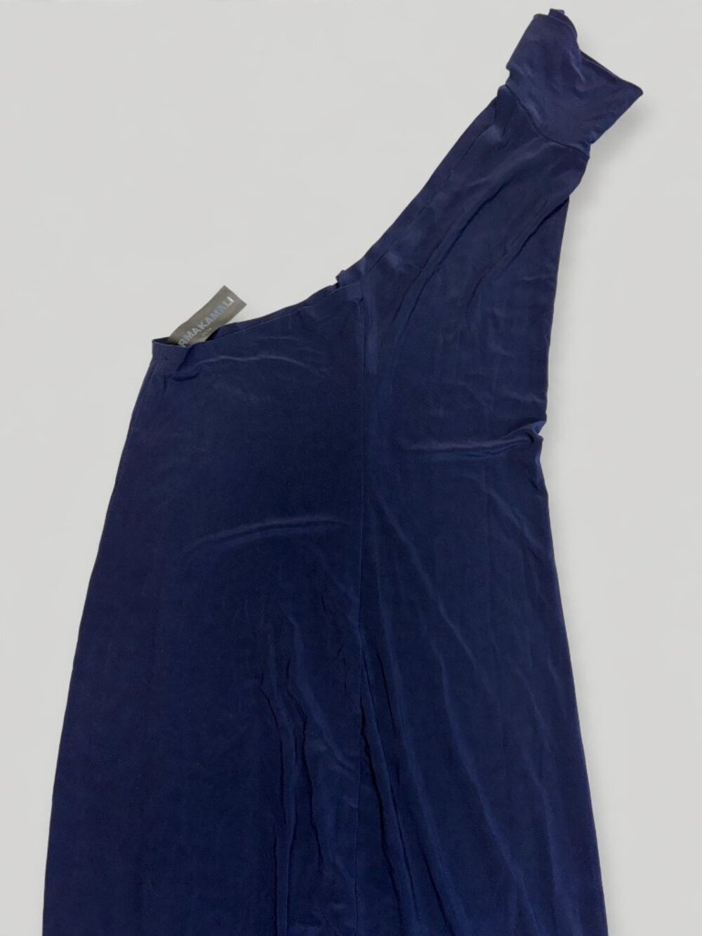 Norma Kamali Navy Stretch Dress – Women's XS